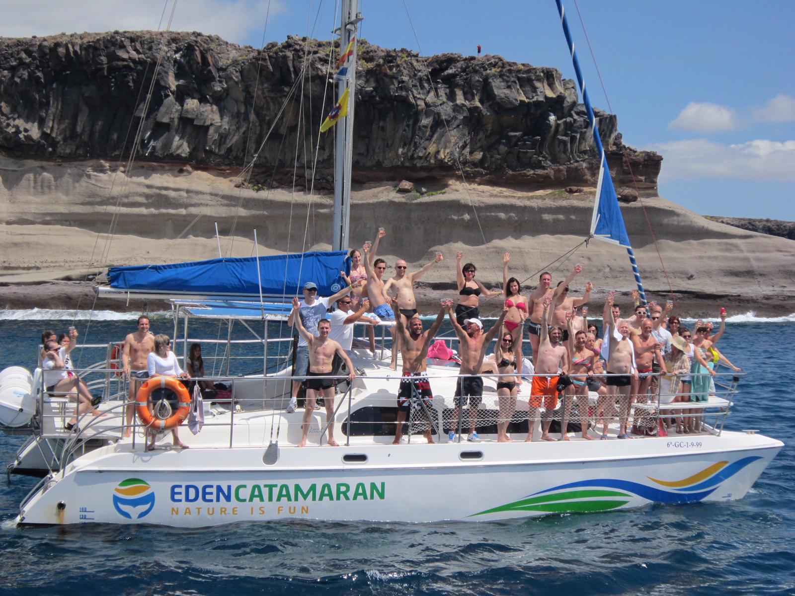 Eden Catamaran boat trip 
